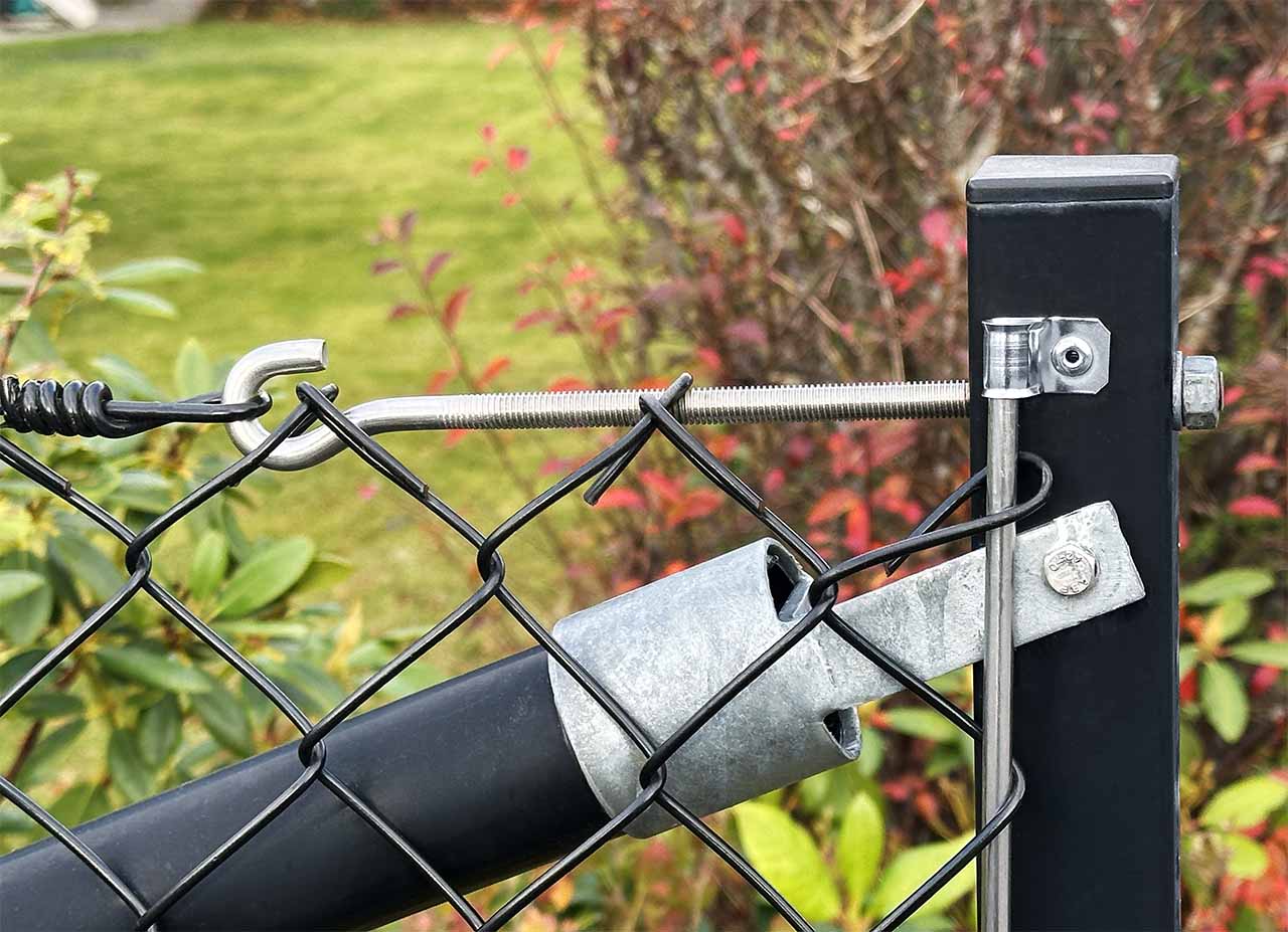 Komplett spännskruv, Rostfri M8x250 mm