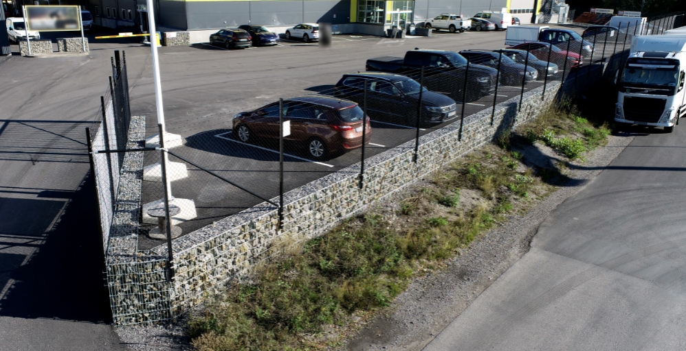 Nätstängsel industri