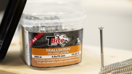 Trallskruv T-Bite PRO