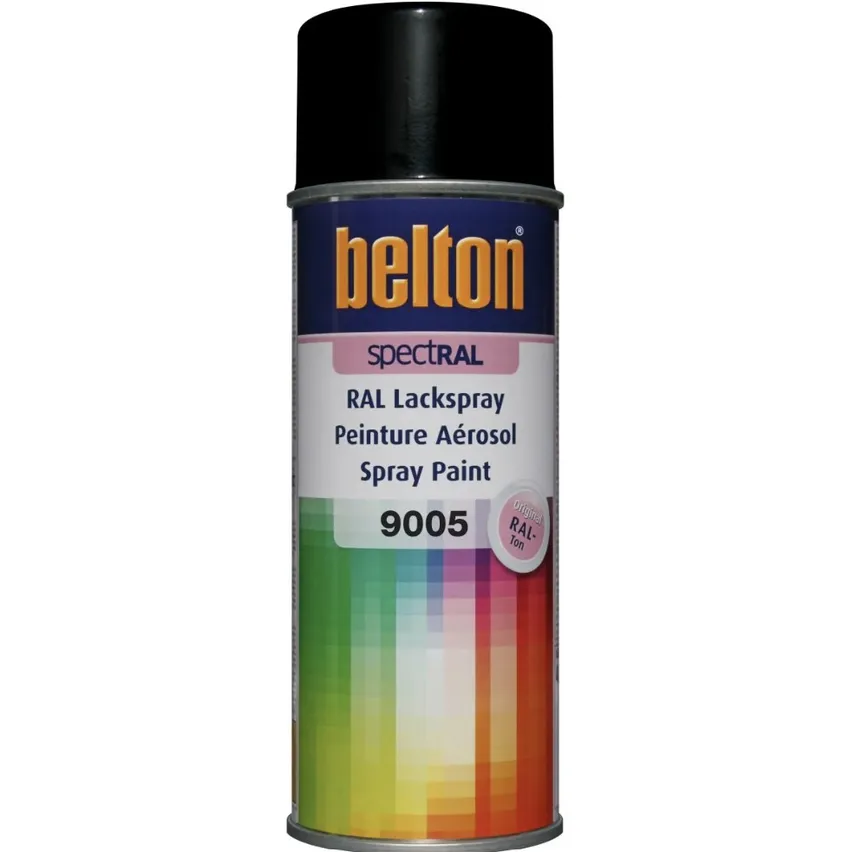 Spray Svart RAL 9005 Blank 400 ml